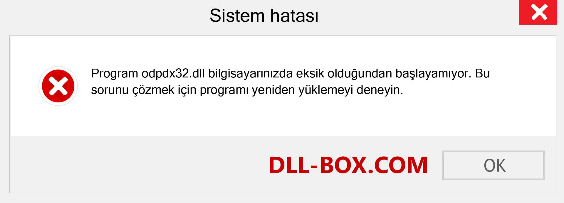 odpdx32.dll dosyası eksik mi? Windows 7, 8, 10 için İndirin - Windows'ta odpdx32 dll Eksik Hatasını Düzeltin, fotoğraflar, resimler